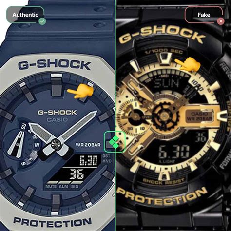 fake g shock watches vs real|check g shock serial number.